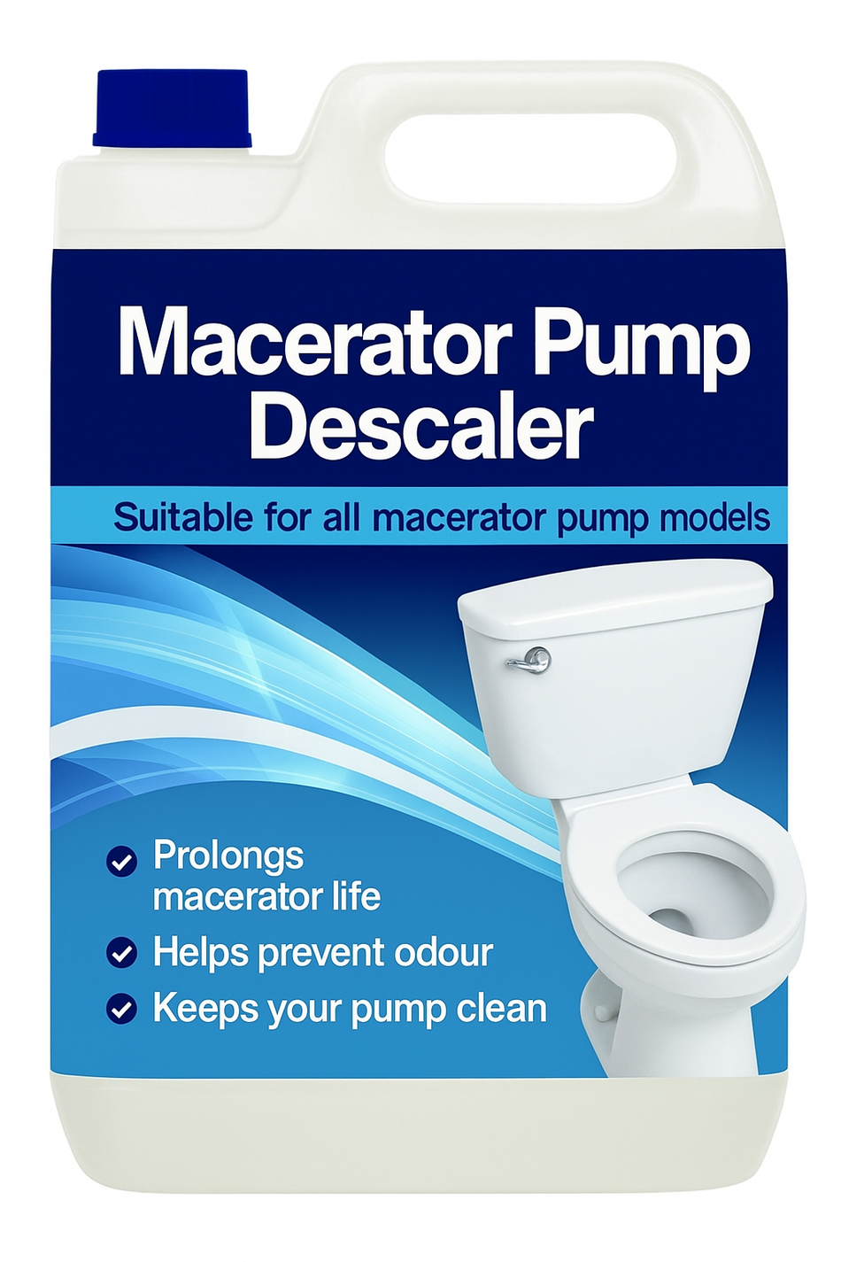 MacClean Macerator Descaler and Cleaner - 5 Litre