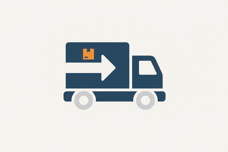i want a delivery truck icon