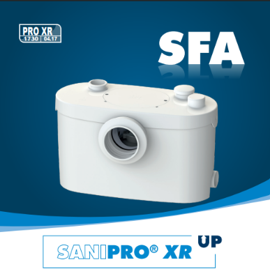 Saniflo Sanipro XR Up 6006 installation overview